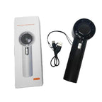 100-gear High Speed Handheld Fan Bladeless Mini Digital Display Small Fan, 1800mAh, 3000mAh