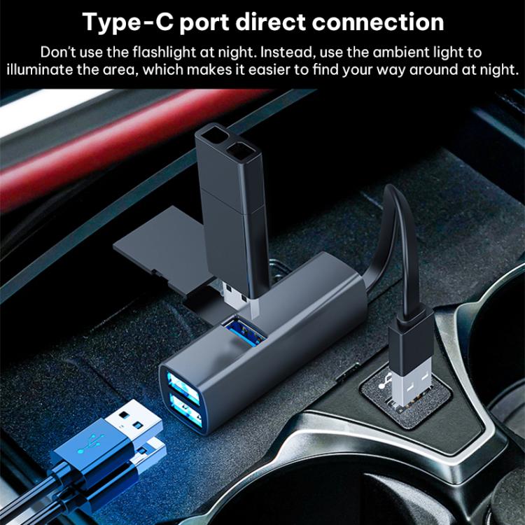 Portable Multi-Functional Dock Station HUB Adapter, USB to USB3.0 and Dual USB2.0, Type-C to USB3.0 and Dual USB2.0, USB to USB3.0, Dual USB2.0, SD, TF Card, Type-C to USB3.0, Dual USB2.0, SD, TF Card