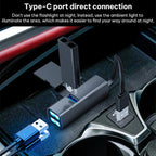 Portable Multi-Functional Dock Station HUB Adapter, USB to USB3.0 and Dual USB2.0, Type-C to USB3.0 and Dual USB2.0, USB to USB3.0, Dual USB2.0, SD, TF Card, Type-C to USB3.0, Dual USB2.0, SD, TF Card