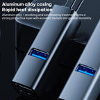 Portable Multi-Functional Dock Station HUB Adapter, USB to USB3.0 and Dual USB2.0, Type-C to USB3.0 and Dual USB2.0, USB to USB3.0, Dual USB2.0, SD, TF Card, Type-C to USB3.0, Dual USB2.0, SD, TF Card