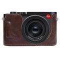 Vegan Leather Camera Half Case Base, For Leica Q3