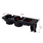 Car Water Cup Holder Storage Box Set for BMW 3 Series E46 51168217953 / 51168217957, For BMW 3 Series E46 Water Cup