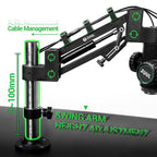 2UUL MS71 Adjustable Damping Microscope Boom Arm Stand