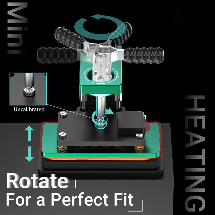 2UUL DA07 Mini Heating Press Station, EU Plug, US Plug