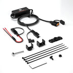 WUPP CS-1186B1 Motorcycle SAE Single USB Port Fast Charging Charger, CS-1186B1