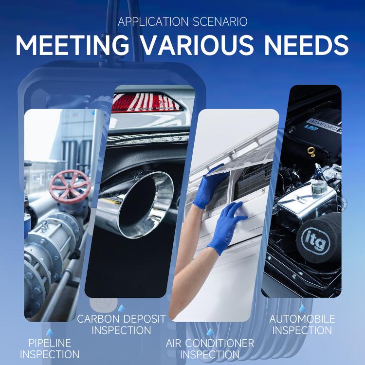 P240 2 inch HD Screen Industrial Endoscope, 8mm Single Lens / 2m, 8mm Single Lens / 5m, 8mm Single Lens / 10m, 8mm Single Lens / 15m, 8mm Single Lens / 20m
