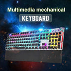 AULA F2088 104 Keys Wired Steampunk Retro Gaming Mechanical Keyboard, White Blue Switch, Pink Blue Switch, Black Blue Switch