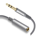 6.35mm 1/4 inch TRS Male to Female Stereo Extension Cable, 2m, 3m, 4.5m, 6m