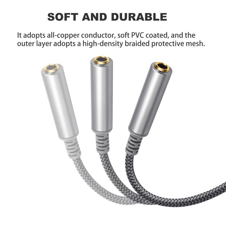 6.35mm 1/4 inch TRS Male to Female Stereo Extension Cable, 2m, 3m, 4.5m, 6m