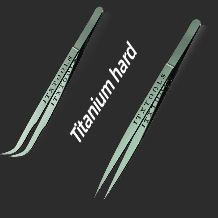 JTX  Fine Polishing Titanium Alloy High Precision Tweezers, Air-1, Air-2