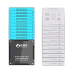 JTX SM Series Swap Board Chips BGA Reballing Stencil Platform Set for iPhone 8-16 Pro Max, JTX SM Series