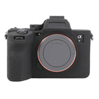 Litchi Texture Soft Silicone Protective Case, For Sony Alpha 7 V / ILCE-7M5