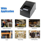 Xprinter XP-58IIIK 58mm Thermal Receipt Printer, USB, Parallel Port, 25 Pin to 9 Pin Serial Port