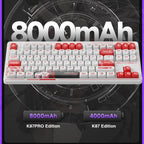 LINGBAO K87 Pro Tri-Mode Hot Swap Game Mechanical Keyboard, Elinia-Hanada Axis, Wu Kong-Hanada Axis, Lucinel-Hanada Axis, Serafina-Hanada Axis