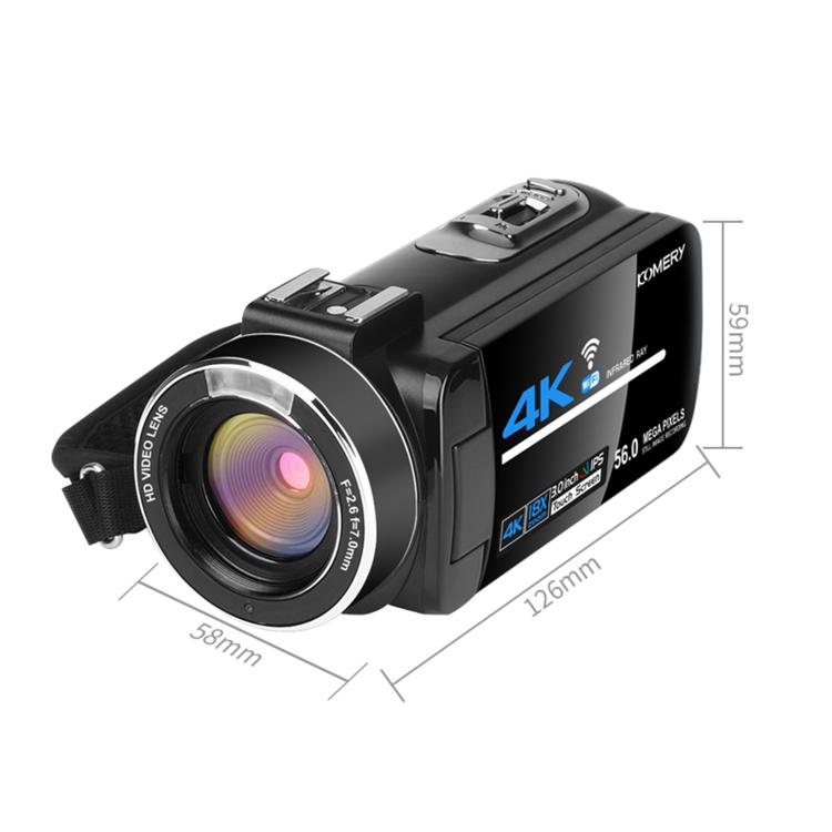 4K Digital Video Camera | 5600PX Zoom & Microphone