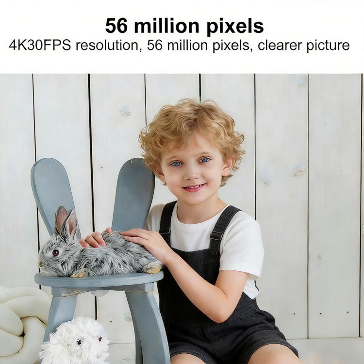 4K Digital Video Camera | 5600PX Zoom & Microphone
