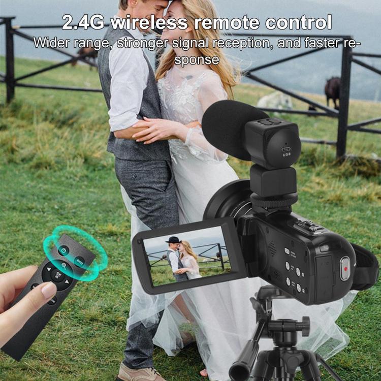 4K Digital Video Camera | 5600PX Zoom & Microphone