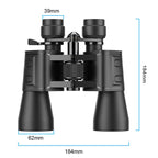 APEXEL 10-30X50 Zoom Binoculars Dual Large Eyepieces High-Definition Variable Magnification Binoculars, 10-30X50