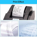 Xprinter XP58IIH 58mm Thermal Receipt Printer, USB, USB+Bluetooth, USB + 12 Rolls of Paper