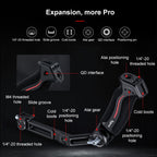 For DJI RS4 / RS3 / RSC2 SmallRig Gimbal Mount, Sling Handle, Sling Handle Monitor Kit, Dual Handgrip, Monitor Mount, Arca Quick Release Plate, NATO Clamp, Extended Quick Release Plate, Quick Release Plate with Arca-Swiss
