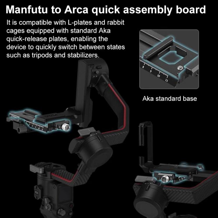 For DJI RS4 / RS3 / RSC2 SmallRig Gimbal Mount, Sling Handle, Sling Handle Monitor Kit, Dual Handgrip, Monitor Mount, Arca Quick Release Plate, NATO Clamp, Extended Quick Release Plate, Quick Release Plate with Arca-Swiss