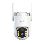 ESCAM QFS71 4G 3MP IP66 Wireless Security Camera System with Solar Panel, European Version, American Version