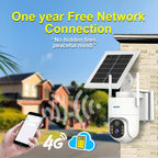 ESCAM QFS71 4G 3MP IP66 Wireless Security Camera System with Solar Panel, European Version, American Version