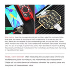 MaAnt Non-Remove Phone Tail Plug Charging Fault Test Board for iPhone / Android, MaAnt Tail Plug Test Board