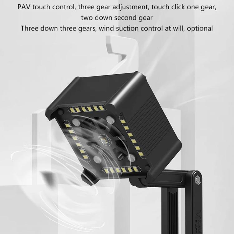 MaAnt M066 3W Multi-function Rechargeable UV Curing Cooling Fan, MaAnt M066