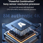QianLi 6.5X-58X Gorilla 4K Industrial Camera, US Plug, EU Plug