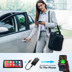 IKOS A1 Wireless CarPlay Bluetooth Adapter, For iOS