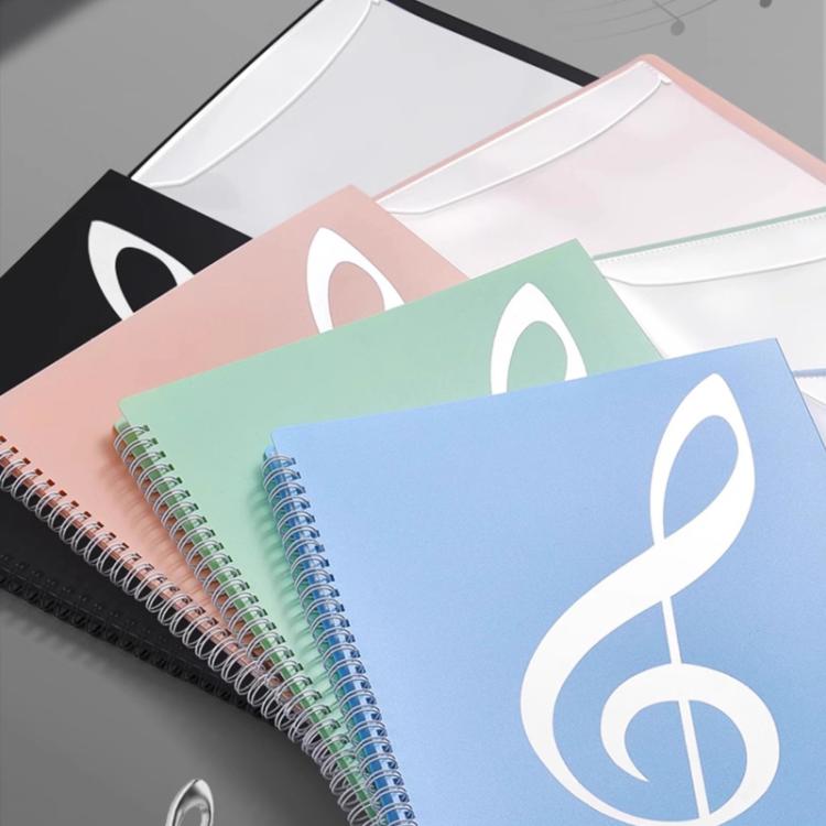 Expandable Non-reflective Piano Music Sheet Binder Folder, Black 40 Pages with Index Tabs & Pen, Blue 40 Pages with Index Tabs & Pen, Pink 40 Pages with Index Tabs & Pen, Black 60 Pages with Index Tabs & Pen, Blue 60 Pages with Index Tabs & Pen        ...