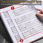Expandable Non-reflective Piano Music Sheet Binder Folder, Black 40 Pages with Index Tabs & Pen, Blue 40 Pages with Index Tabs & Pen, Pink 40 Pages with Index Tabs & Pen, Black 60 Pages with Index Tabs & Pen, Blue 60 Pages with Index Tabs & Pen        ...