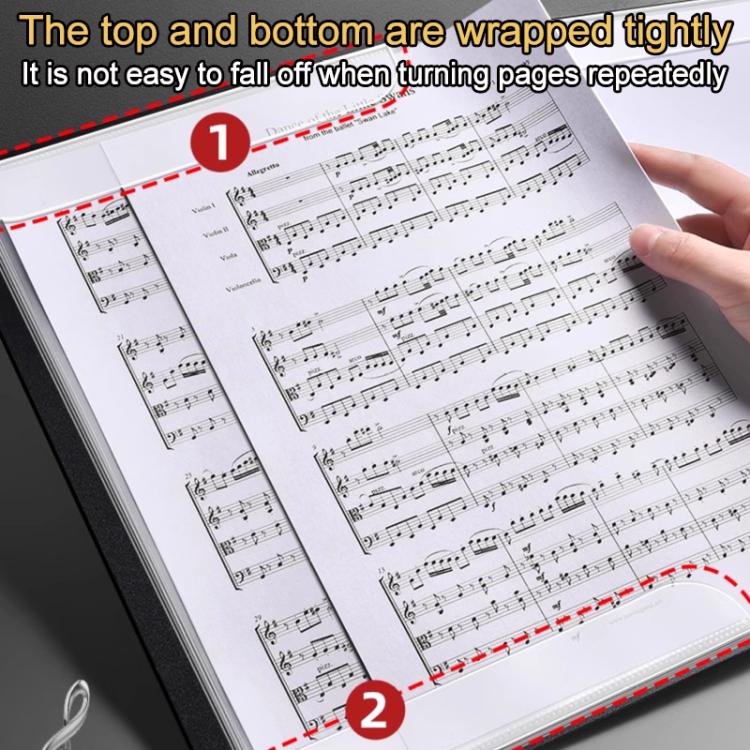 Expandable Non-reflective Piano Music Sheet Binder Folder, Black 40 Pages with Index Tabs & Pen, Blue 40 Pages with Index Tabs & Pen, Pink 40 Pages with Index Tabs & Pen, Black 60 Pages with Index Tabs & Pen, Blue 60 Pages with Index Tabs & Pen        ...