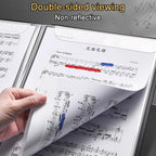 Expandable Non-reflective Piano Music Sheet Binder Folder, Black 40 Pages with Index Tabs & Pen, Blue 40 Pages with Index Tabs & Pen, Pink 40 Pages with Index Tabs & Pen, Black 60 Pages with Index Tabs & Pen, Blue 60 Pages with Index Tabs & Pen        ...