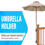 2 Pack Heavy-duty Patio Umbrella Holder Metal Outdoor Umbrella Mounting Base, FS-2467-1