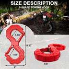 Car Integrated Multi-functional High-strength S-shaped Trailer Tow Hook Hitch