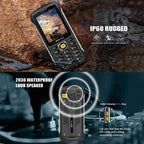 HP289 4G IP68 Rugged Phone, 2.8 inch, 4500mAh Battery, Network: 4G, BT, FM, SOS, Torch, EU Plug, US Plug, UK Plug, AU Plug