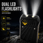 HP336 4G IP68 Rugged Phone, 3.5 inch, 4500mAh Battery, Network: 4G, BT, FM, SOS, Torch, EU Plug, US Plug, UK Plug