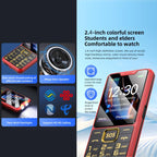 YEEMI K3+ 4G Keypad Phone, 2.4 inch, LED Flashlight, Big Keyboard Big Fonts, SOS, Network: 4G, Dual SIM