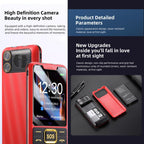 YEEMI K3+ 4G Keypad Phone, 2.4 inch, LED Flashlight, Big Keyboard Big Fonts, SOS, Network: 4G, Dual SIM