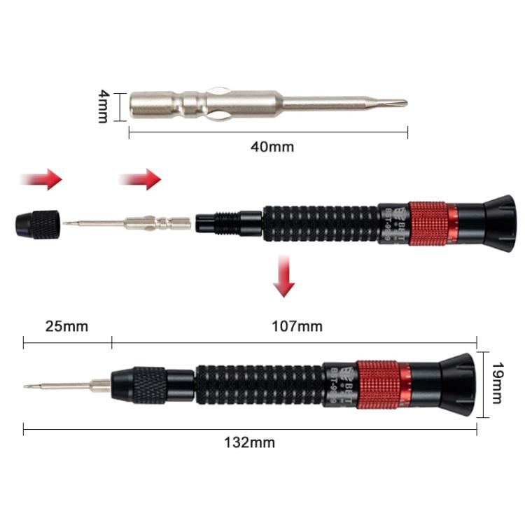 BEST BST-9909 7 in 1 Adjustable Torque Screwdriver Set with S2 Screwdriver Bits, BEST BST-9909