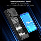 UNIWA MS001 Keypad Phone, 1.77 inch Spreadtrum SC6531CA, Network: 2G, 4 SIM 4 Standby, 21 Keys, EU Plug, US Plug, UK Plug, AU Plug
