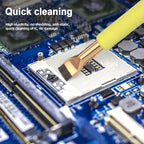 BEST VBST-81 Motherboard IC Glue Removal Chip Dust Aluminum Alloy Clean Brush Set, BEST VBST-81