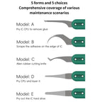 BEST BST-145 5 in 1 Cutting Glue Removal Disassembly Blades Set, BEST BST-145