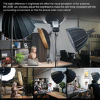 BOKELAI BK-300Bi 300W 2700K-6500K Dual Color Temperature LED Video Fill Light with Remote Control, US Plug, EU Plug, UK Plug