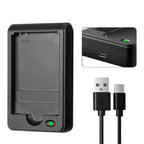 10pcs/Pack TDZ-01 3 in 1 Portable WiFi Battery Charger for M21G / M29HG / M26HG, with 50cm Charging Cable