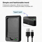 10pcs/Pack TDZ-01 3 in 1 Portable WiFi Battery Charger for M21G / M29HG / M26HG, with 50cm Charging Cable