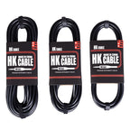 6.35mm Plug Straight to Elbow Electric Guitar Audio Cable, 3m, 5m, 10m