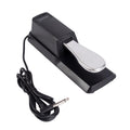 6.35mm Connector Piano Sustain Pedal MIDI Synthesizer Pedal, Cable Length: 1.85m, Cable Length: 1.85m